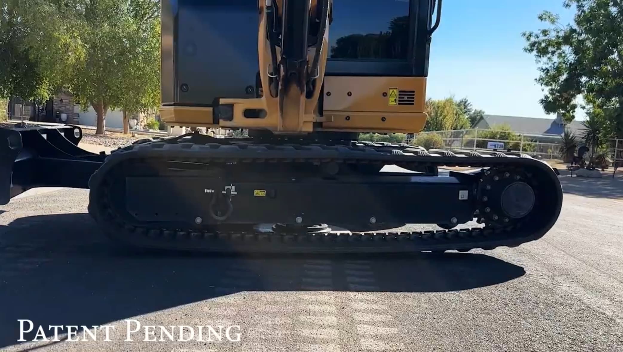 Excavator Foot prototype in use